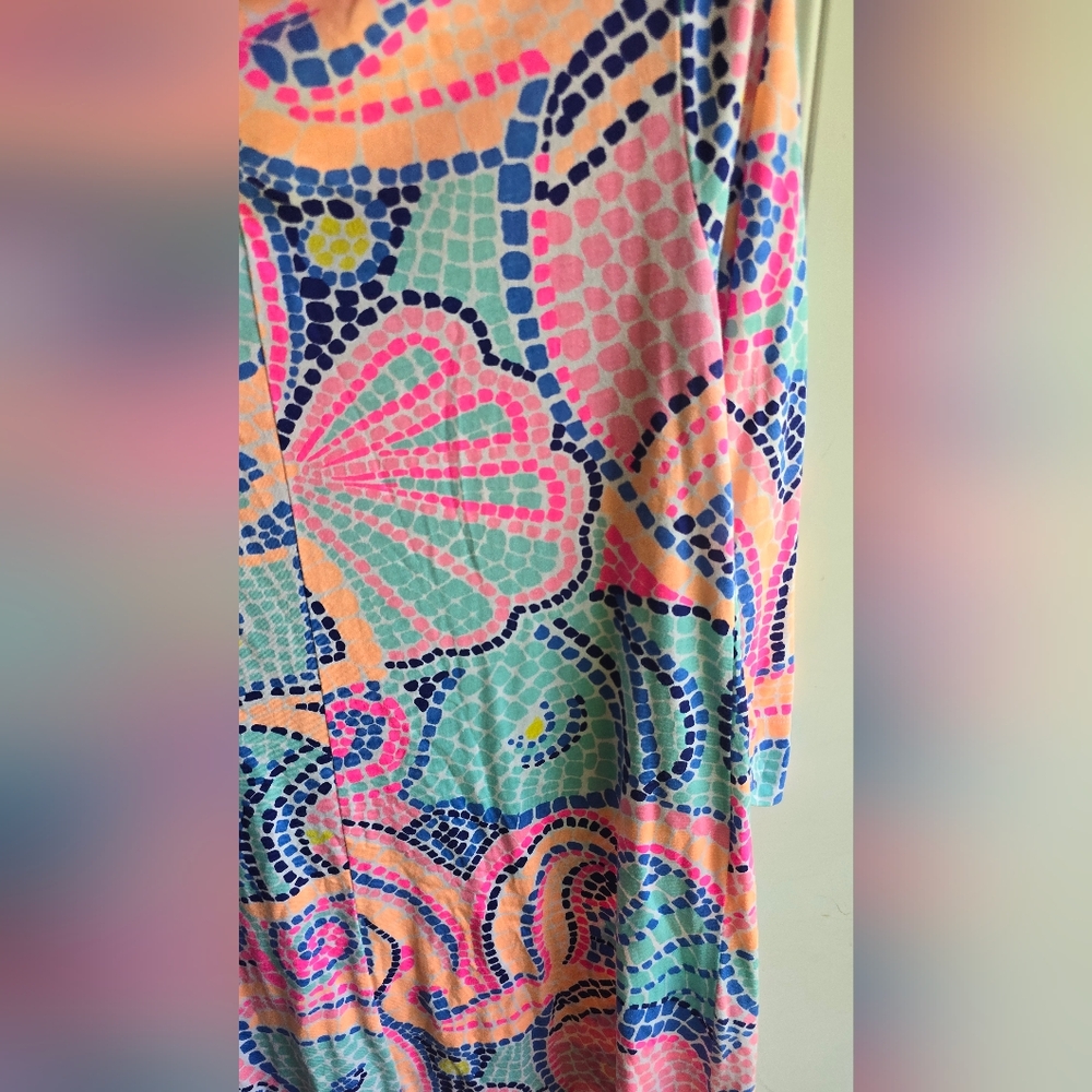 Lilly Pulitzer Colorful Patterned Dress - Picture 4 of 4